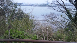 野島公園から海に臨む